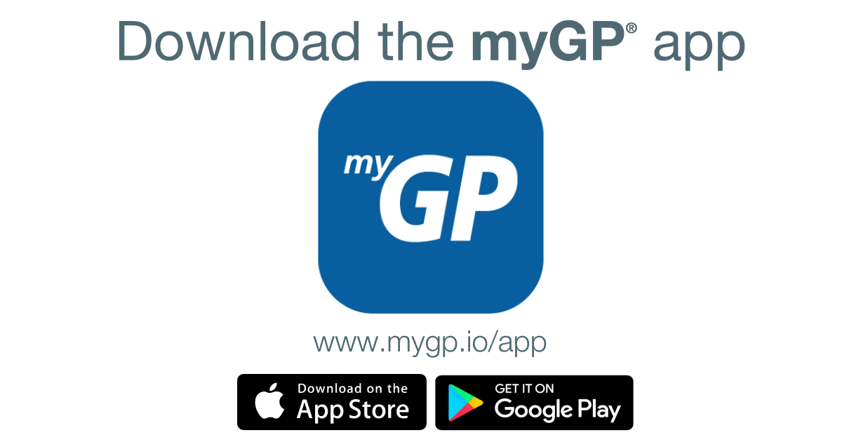Download the myGP app  www.mygp.io/app.Getting started is easy.  All you need is your mobile number, date of birth.  Enjoy these great features: Book and cancel appointments for you and your family.  Set up reminders to take your medication on time,  Track your weight and blood pressure.